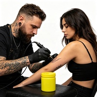 Güvenilir Stabil 10g 30g 500g Dövme Kremi Kalıcı Etki Dövme Salonları Kozmetik Salonları Küresel Tedarik
