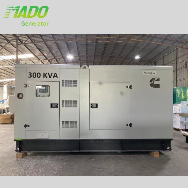 Generac Silent Diesel Industrial Generator 300 KVA 240KW ATS Soundproof Stamford Alternator Smartgen Controller Container Type