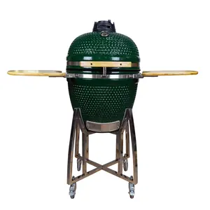 Großhandel Outdoor-Küche Auplex Barbe que Grill Outdoor Holzkohle Kamado BBQ Joe