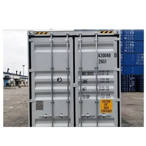 40ft عالية مكعب حاوية شحن الجاهزة تستخدم البضائع الجافة جديد ISO 20ft حاوية شحن في المخزون