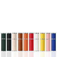 Stock 8ml 10ml Portable Or Noir Métal Coloré Twist up Décant Recharge Rechargeable Parfum Atomiseur Pompe Vaporisateur