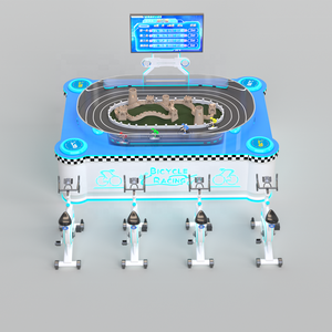 Jeu <span class=keywords><strong>d</strong></span>'arcade <span class=keywords><strong>de</strong></span> course cycliste interactif Konghui Leisure AR Sandbox, 4 joueurs, fonctionnement à pièces, jeu <span class=keywords><strong>d</strong></span>'arcade <span class=keywords><strong>de</strong></span> course cycliste à vendre - Product Image 2