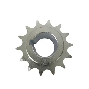 14T 428 Sprocket Adapter for QS138 QS120 Mid Drive Motor silver color