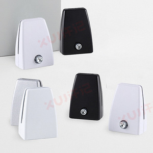 Aluminum Alloy Desk Mount Partition <b>Bracket</b> <b>White</b> Durable Office Furniture Hardware Accessory - Product Image 2