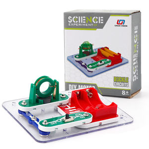 Bloques de construcción educativos para niños, juguete educativo inteligente con Motor, circuitos de Ciencia - Product Image 6