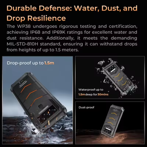 Para Oukitel WP38 teléfono inteligente resistente 12GB 256GB 6,52 \ "HD + Android 13 IP68 impermeable NFC 10600mAh GSM celular Octa Venta caliente - Product Image 4