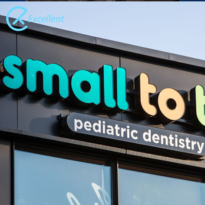 Ngoài trời không thấm nước 3D kinh doanh chiếu sáng logo phía trước thắp sáng chữ ký frontlit thư kênh cho bán buôn - Product Image 3