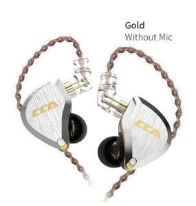 หูฟังอินเอียร์ <span class=keywords><strong>CCA</strong></span> <span class=keywords><strong>C12</strong></span> Metal 5BA+1DD ไฮบริด 12 ยูนิต HIFI เบสหนัก ตัดเสียงรบกวน - Product Image 5