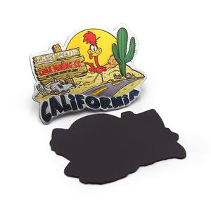 Imán Personalizable con Diseño de Oso de California para Refrigerador, con Impresión en Lámina Metálica - Product Image 3