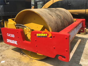 Compacteur à tambour vibrant simple Dynapac CA30D CA251D CA301D CA25D d'occasion à vendre, avec moteur diesel BOMAG Caterpillar Cummins - Product Image 3