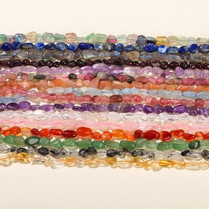 Hạt Đá Tự Nhiên Không Đều 6-8Mm Hạt Đá Quý Rời Thạch Anh Ngọc Trai Để Làm Trang Sức - Product Image 2