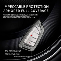 Étui de protection pour clé de voiture BMW E46 en fibre de carbone, nouveaux matériaux, bon prix, personnalisable