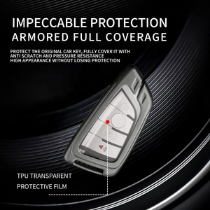 Para fibra de carbono <span class=keywords><strong>Bmw</strong></span> E46, Funda de cuero de Metal para <span class=keywords><strong>llave</strong></span> de coche, nuevos materiales, buen <span class=keywords><strong>precio</strong></span>, funda para <span class=keywords><strong>llave</strong></span> de coche personalizada - Product Image 2
