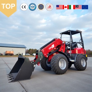 Envío Gratuito, Cargadora de Ruedas Compacta, Cargadora Telescópica Frontal Pequeña para Proyectos de Ingeniería, Jardines, Villas y Granjas - Product Image 2