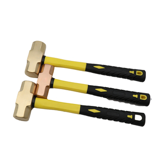 Fábrica OEM en China Ofrece Martillo de Seguridad de Latón No Inflamable con Punta de Bola de Cobre Berilio y Mango de Fibra de Vidrio - Product Image 4