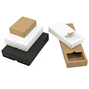 抽屉首饰盒包装化妆品运输储物纸包装礼品盒设计