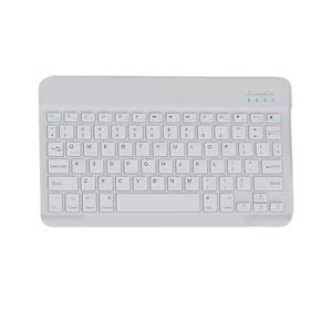 Teclado inalámbrico Bluetooth adecuado para iPad, teléfonos móviles, tabletas, control silencioso, teclado con carga inalámbrica - Product Image 1