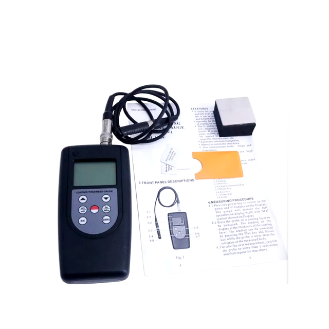 Graigar High Precision Coating Thickness Gauge Magnetic Induction Paint Plating Tester 1 Year for Metal Surface Measurement