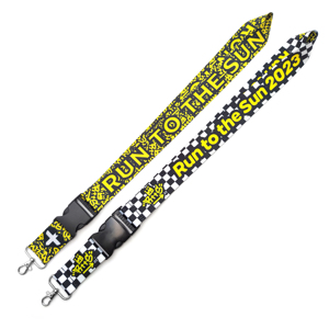 Promotional Printed Neck 38Mm Width <b>Polyester</b> <b>Lanyard</b> With Semi-Metal Buckle and Custom Logo Free Sample - Product Image 6