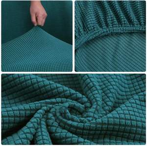 Bleu <span class=keywords><strong>Club</strong></span> Chaise <span class=keywords><strong>Housse</strong></span> Jacquard Baignoire Chaise Couverture Stretch <span class=keywords><strong>Fauteuil</strong></span> Couvre Canapé Couverture Meubles Protecteur <span class=keywords><strong>pour</strong></span> Salon - Product Image 4