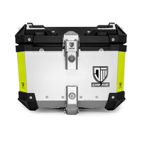 Coffre à bagages arrière en alliage pour moto, coffre arrière, boîte supérieure pour moto en aluminium