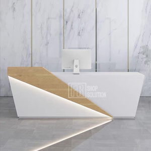 Bancone <span class=keywords><strong>Reception</strong></span> Moderno per <span class=keywords><strong>Ufficio</strong></span>, Design alla Moda per Hotel e Saloni di Bellezza - Product Image 2