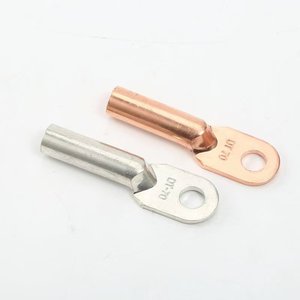แหวนทองแดงเปิดสายลวดเชื่อมสายแบตเตอรี่ปลายตาไก่ขั้วต่อสายไฟแบบ OT-30A หางปลาหางปลาทองแดง - Product Image 3