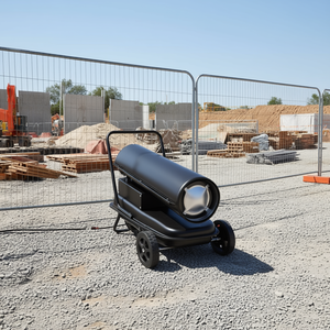 Calentador Portátil Tipo Torpedo de 125000 BTU, de Queroseno/Diésel, para Construcción y Exteriores, con Temperatura Ajustable, 9 Galones - Product Image 2