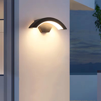 Éclairage d'entrée de villa, d'hôtel, de couloir, de qualité commerciale, avec détecteur de mouvement, haute luminosité, 12W 18W LED, étanche, en aluminium