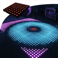2024 ANYCASE RGBW télécommande facile configuration fête sans fil lumière LED piste de danse pour les locations d'événements