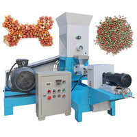 Extrudeuse industrielle automatique pour animaux, 150 kg/h, machine à granulés flottants pour aliments pour poissons tilapia