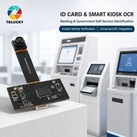 Modul Kamera USB 13MP IMX258 Papan Sensor Monokrom Skala Abu-abu untuk Pemindai Kartu ID Paspor Pembaca OCR