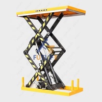 Table élévatrice hydraulique à ciseaux pour Machines à coudre Capacité de 1000 kg Matériau en acier neuf pour hôtels