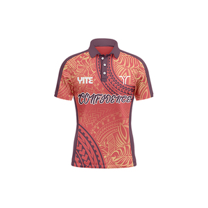 Kaus Polo desain kualitas tinggi kaus Polo sublimasi kaus Polo poliester Logo kustom pria - Product Image 2
