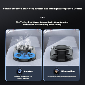 Nueva Llegada 3 Modos Negro Difusor Car Freshener Aleación de Aluminio Inteligente Nuevo Difusor Aroma Para Coche - Product Image 6