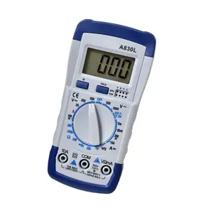 Professional 1999 Count A830L LCD Digital Multimeter AC/DC Voltage Resistance Current Amperimetro Voltimetro Ohmmeter