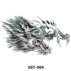 Tatuajes Temporales para el Pecho para Hombres, Diseños de Tatuajes de Senos para Hombres y Mujeres, Arte Corporal Realista - Product Image 5