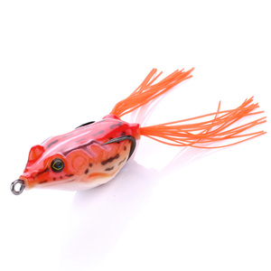 Leurre de pêche en plastique de haute qualité, vente chaude, 5,5 cm, 12,5 g, appâts de pêche vifs, appâts artificiels souples pour grenouilles, appâts de pêche pour la surface de l'eau - Product Image 4