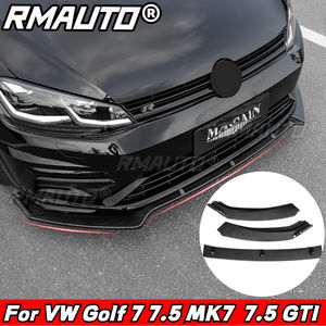Protector de Parachoques Delantero de Fibra de Carbono RMAUTO, Alerón, Difusor, Protector para Volkswagen VW Golf MK7 7.5 GTI 2014-2020 - Product Image 2