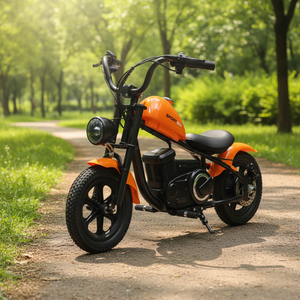 Fabrieksdirecte verkoop 2024 Nieuwe 2-wiel elektrische fiets 24v 180w motor Kinderen harley motorfiets Leeftijd 5-12 jaar Kinder scooters met CE - Product Image 5