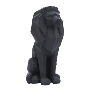 Statuetta di Leone Seduto in Resina, Scultura Decorativa Moderna per Casa, Ufficio e Esposizione - Product Image 5