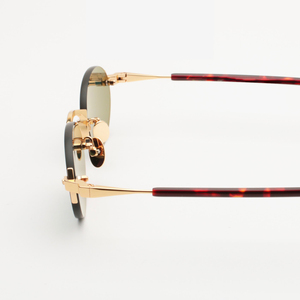 Occhiali da Sole Lmamba <span class=keywords><strong>di</strong></span> Lusso Senza Montatura Design Ovale Protezione UV400 Logo Personalizzato Stile Retrò per <span class=keywords><strong>Uomo</strong></span> e <span class=keywords><strong>Donna</strong></span> - Product Image 4