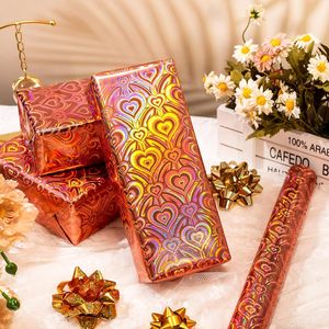 กระดาษห่อของขวัญลายหัวใจรูปทรงไม่สมมาตรสีโรสโกลด์คุณภาพสูง สำหรับวันวาเลนไทน์ งานแต่งงาน ของขวัญปาร์ตี้ ปรับแต่งได้ - Product Image 4