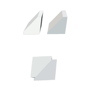 하이 퀄리티 H-K9L 광학 렌즈 프리즘 45 도 광학 기기 프리미엄 유리로 만든 고정밀 도매 렌즈 - Product Image 2