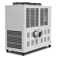 Refroidisseur d'eau refroidi par Air haute efficacité 10HP 110V/220V/230V/240V/380V415V double tension pour Machines et usines CNC