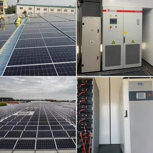 Kit de module domestique moins cher, 30kw, 100kw, 120kw, 300kw, énergie solaire, système de générateur solaire hybride