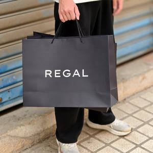 Sac en papier de 250 g avec logo personnalisé, mat, recyclable, robuste, pour bijoux, vêtements, emballage cadeau - Product Image 2