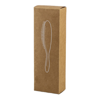 Lisseur pliable et chaud pour animaux de compagnie, barbe, poux en bois, dents larges, raie en bambou, peignes électriques à queue de rat, ensemble de couteaux, boîte d'emballage