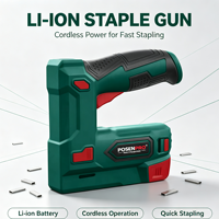 Agrafeuse pneumatique professionnelle industrielle rechargeable au lithium-ion, pistolet agrafeur électrique portable