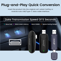 Adaptador Multimedia Carlinkit Car Ai Tv Box Inalámbrico Carplay Android Auto Car Play Dongle 16G 32G Hdmi Usb para Motocicleta